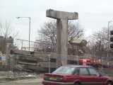 Demolition of The Footbridge of Lower Edmonton