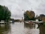 Flooding at Lower Edmonton