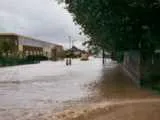 Flooding at Lower Edmonton