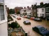 Flooding at Lower Edmonton